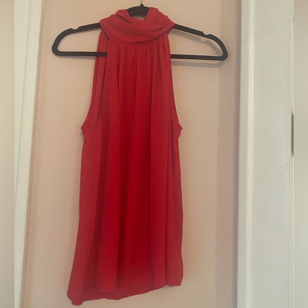 JOIE PINK HALTER TOP / SIZE SMALL